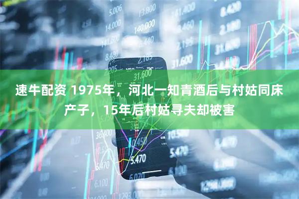 速牛配资 1975年，河北一知青酒后与村姑同床产子，15年后村姑寻夫却被害